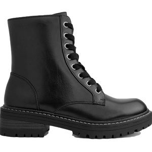 New Sugar Women’s black combat boots